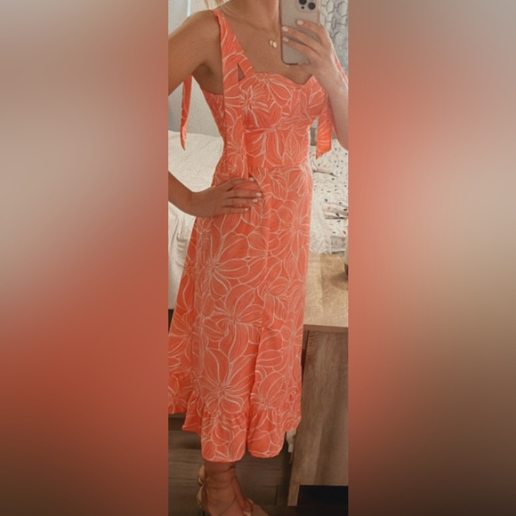 Women's Size Small 'Land Of The Free' Midi Dress - Picture 5 of 5